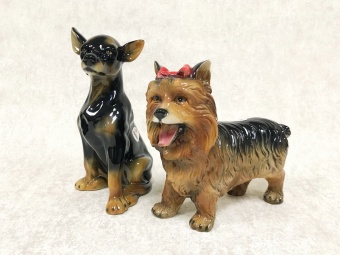 Статуэтка собака Йоркширский терьер Ceramiche Boxer Италия арт. 720-6-2