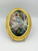 Медальон - картина Bruno Costenaro Италия 720-9-143