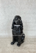 Статуэтка собака Кокер черный VALLE D'ORO PATCHI  Италия