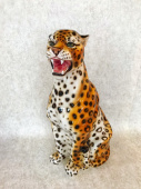 Статуэтка леопард Ceramiche Boxer Италия арт.  194-2-14