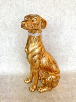 Напольная статуэтка  собака Грейхаунд  VALLE D'ORO PATCHI  Италия арт. 196-2-9