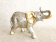 Статуэтка слон серебро VALLE D'ORO PATCHI  Италия 720-2-89