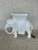 Статуэтка-подставка слон белый VALLE D'ORO PATCHI  Италия 