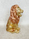 Статуэтка золотой лев с короной  VALLE D'ORO PATCHI  Италия 720-2-59