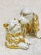 Статуэтка щенок Спаниель с Персидским котом VALLE D'ORO PATCHI  Италия 720-2-73