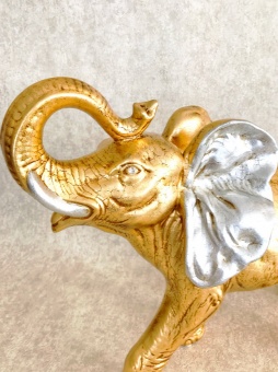 Статуэтка слон золото VALLE D'ORO PATCHI  Италия 720-2-55
