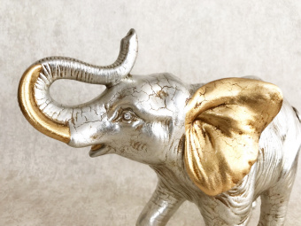 Статуэтка слон серебро VALLE D'ORO PATCHI  Италия 720-2-89